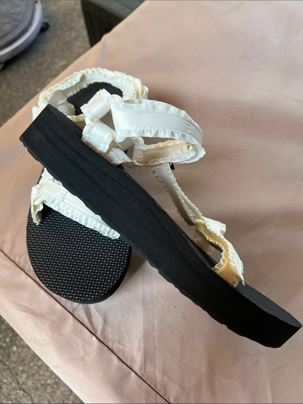 Teva Midform Ruffle Sandals 7 - Picture 2 of 3